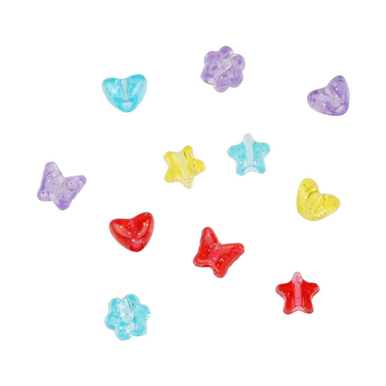 12 Packs: 380 ct. (4,560 total) Mixed Sparkle Beads by Creatology™